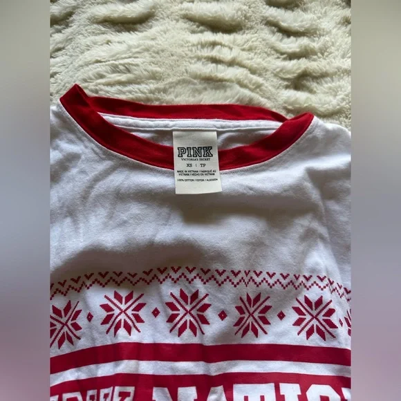 💓 Pink Victoria secret long sleeve shirt xs stretchy - Picture 2 of 2